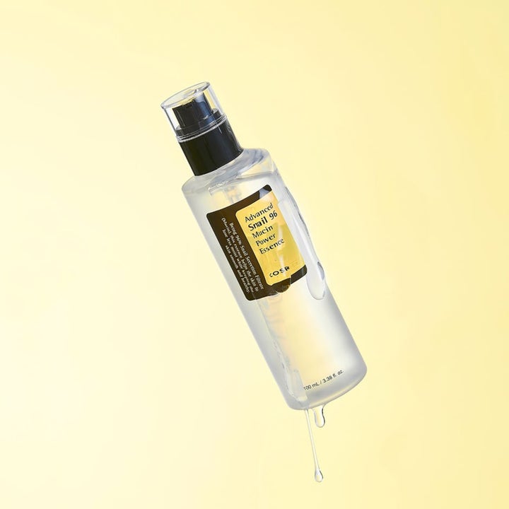 COSRX Advanced Snail 96 Essence Duo 2 x 100 ml kosteuttava hoitoneste kirkkaassa pullossa jossa valuva etanalima