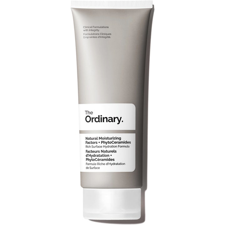 The Ordinary Natural Moisturizing Factors + PhytoCeramides 100 ml kosteuttava kasvovoide harmaassa puristustuubissa