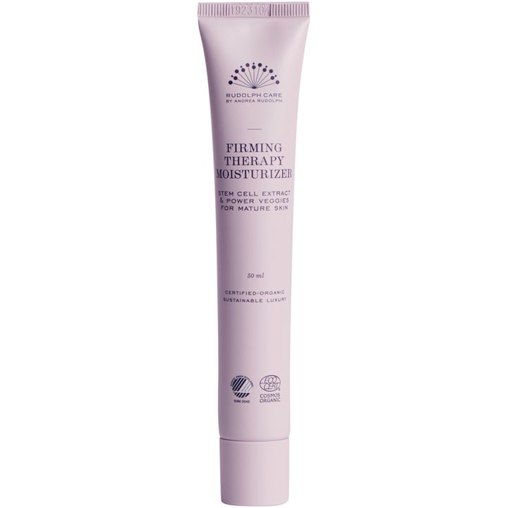 Rudolph Care Firming Therapy Moisturizer 50 ml kiinteyttävä kasvovoide vaaleanliilassa kapeassa tuubissa.