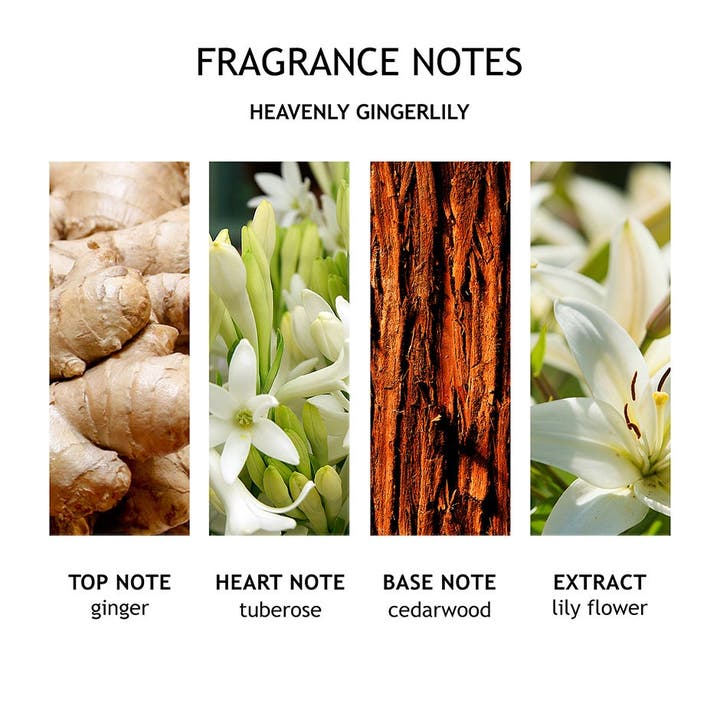 Molton Brown Heavenly Gingerlily 300 ml käsivoide ja tuoksunuotit inkivääri tuberoosa seetripuu sekä lilja