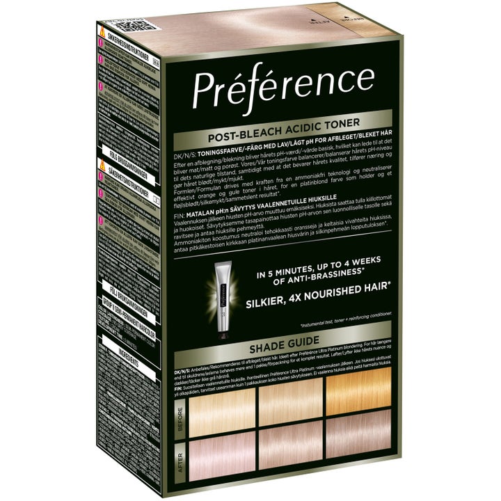 Préférence Le Blonding Acidic Hair Toner