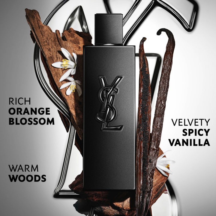 Yves Saint Laurent MYSLF Le Parfum 40 ml miesten tuoksu mustassa pullossa vaniljan ja puunuottien ympäröimänä