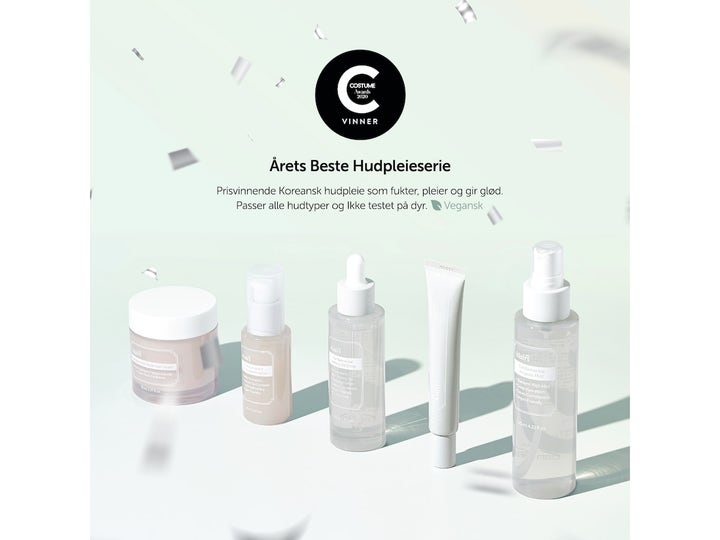 Klairs Fundamental Ampoule Mist 125 ml kosteuttava kasvosuihke kirkkaassa pullossa osana palkittua ihonhoitosarjaa