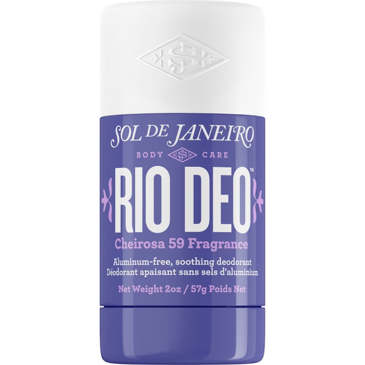 Sol de Janeiro Rio Deo Cheirosa 59 Fragrance 57 g rauhoittava alumiiniton deodorantti liilassa pakkauksessa