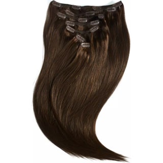 Rapunzel of Sweden Clip-On Set 7 Pieces (40 Cm) 2.3 Chocolate Brown