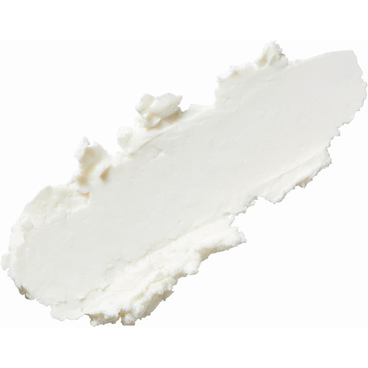 Make Prem UV Defense Me Calming Sun Stick 20 g aurinkosuojapuikko näyttää pehmeän valkoisen voiteen tekstuurin.