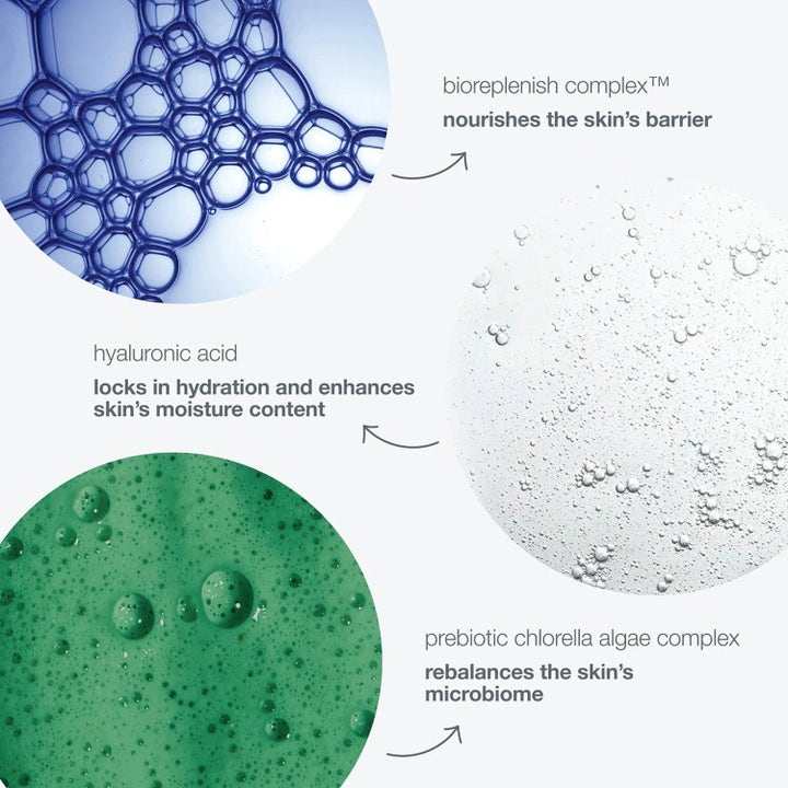 Dermalogica Intensive Moisture Balance Duo 2 x 50 ml kosteusvoide näyttää hyaluronihapon ja leväuutteen ainesosat.