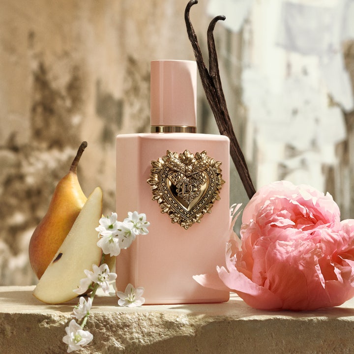Dolce & Gabbana My Devotion EdP Intense 20 ml naisten tuoksu sydämenmuotoisessa pullossa vaaleanpunaisessa rasiassa