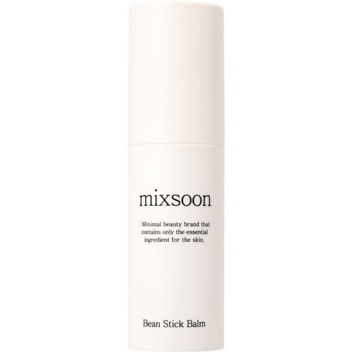 Mixsoon Bean Stick Balm 11.5 ml kosteuttava hoitopuikko valkoisessa minimalistisessa pakkauksessa