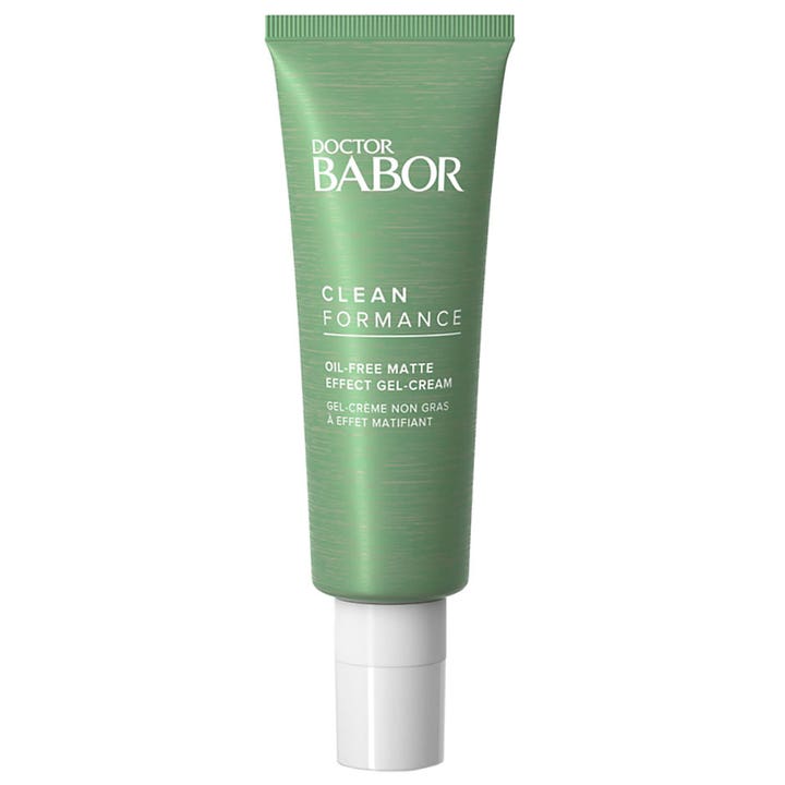 Doctor Babor Cleanformance Oil-Free Matte Effect Gel-Cream 50 ml mattapinnan antava öljytön geelivoide vihreässä tuubissa