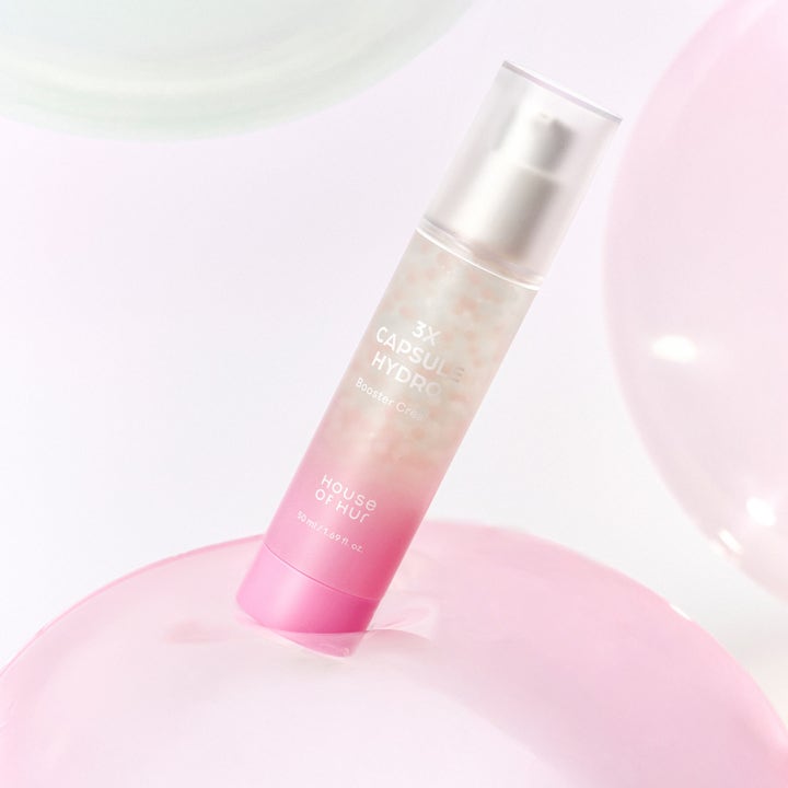 House of Hur Capsule Hydro Booster Cream x3 50 ml kosteuttava kasvovoide kapseleita sisältävässä pumppupullossa