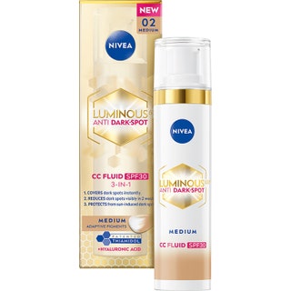 NIVEA Luminous 630 Anti Dark-Spot CC Fluid 3-in-1 Medium SPF30