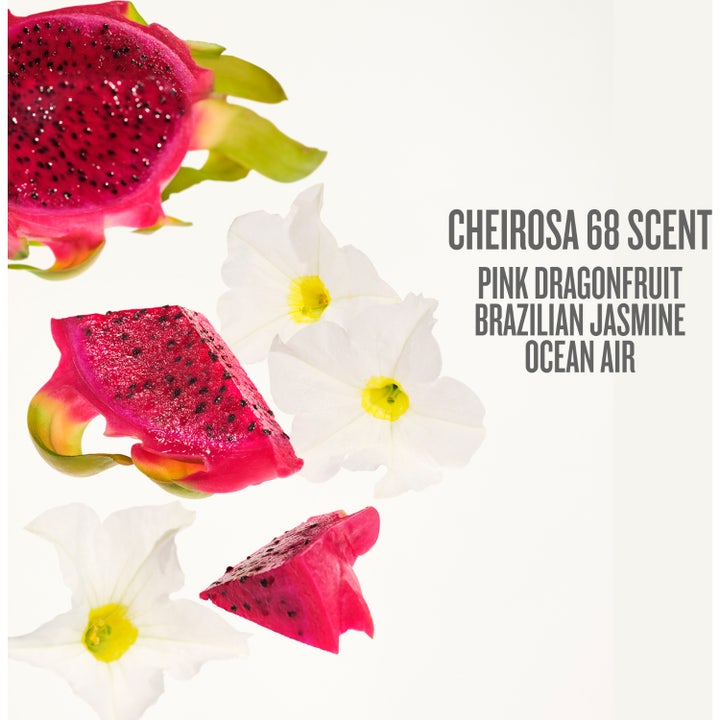 Sol de Janeiro Beija Flor Elasti-Body Oil 100 ml kiinteyttävä vartaloöljy vaaleanpunaisessa pumppupullossa.