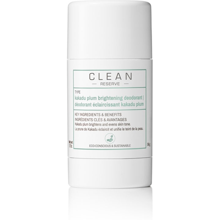 Clean Reserve Kakadu Plum Brightening Deodorant 56 g ihoa kirkastava deodorantti valkoisessa pakkauksessa vihreällä etiketillä