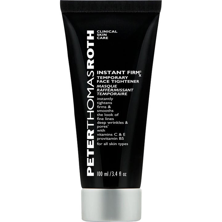 Peter Thomas Roth Instant FirmX Temporary Face Tightener 100 ml kiinteyttävä kasvonaamio mustassa tuubissa