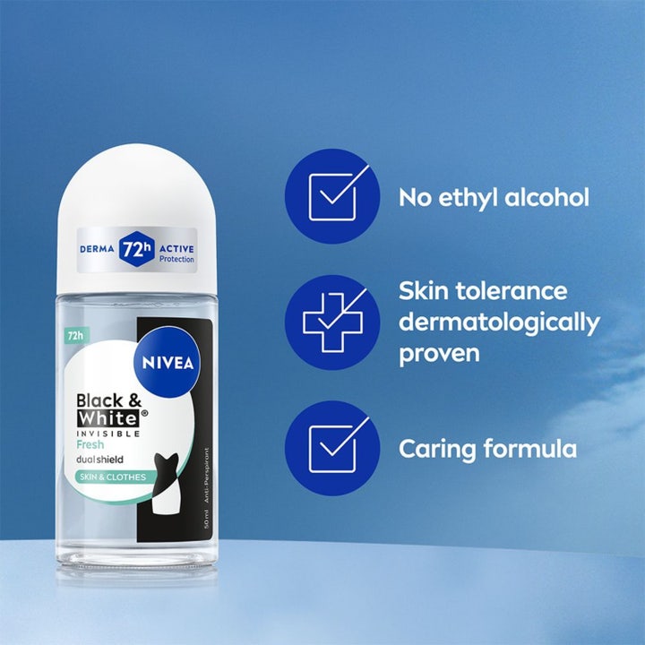 Antiperspirant Deo Black & White Fresh Roll On