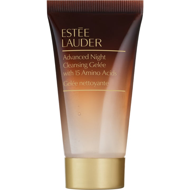 Estée Lauder Advanced Night Cleansing Gelée syväpuhdistava geeli aminohapoilla ruskeassa kultakorkkisessa tuubissa