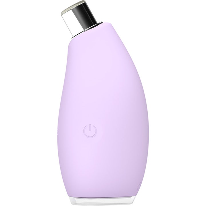 FOREO KIWI™ Derma Facial Cleanser 1 kpl syväpuhdistava laite vaaleanvioletilla rungolla ja hopeisella kärjellä