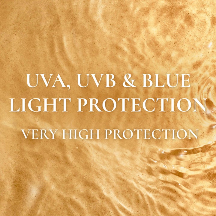Nuxe Sun Stick Serum Spf 50+ 25 g aurinkosuojapuikko antaa UVA UVB ja sinisen valon suojan kultaisessa vedessä