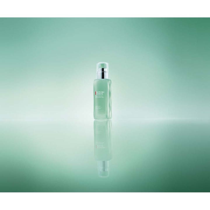 Biotherm Homme Aquapower Advanced Gel 100 ml kosteuttava kasvovoide vihreässä pumppupullossa.