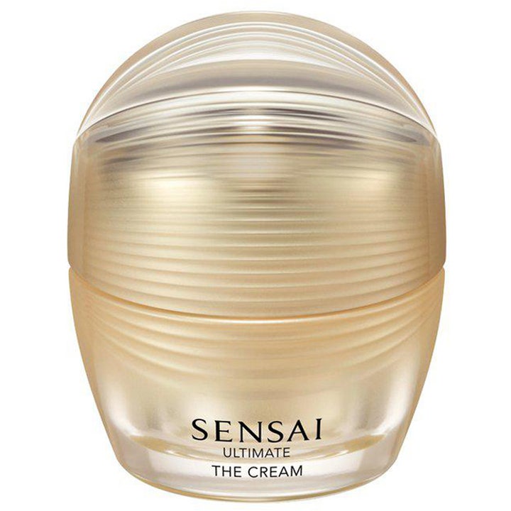 Sensai Ultimate The Cream 40 ml elvyttävä kasvovoide ylellisessä kultaisessa pyöreässä ja uritetussa purkissa