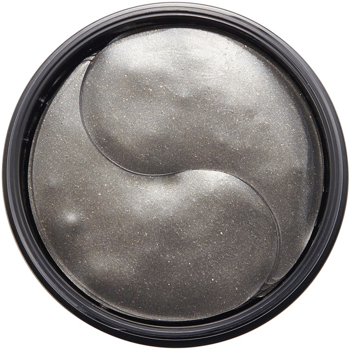 Mizon Black Pearl Eye Gel Patch 84 g kirkastavat silmänympärysnaamiot ovat kimaltelevia tummanharmaita hydrogeelilappuja