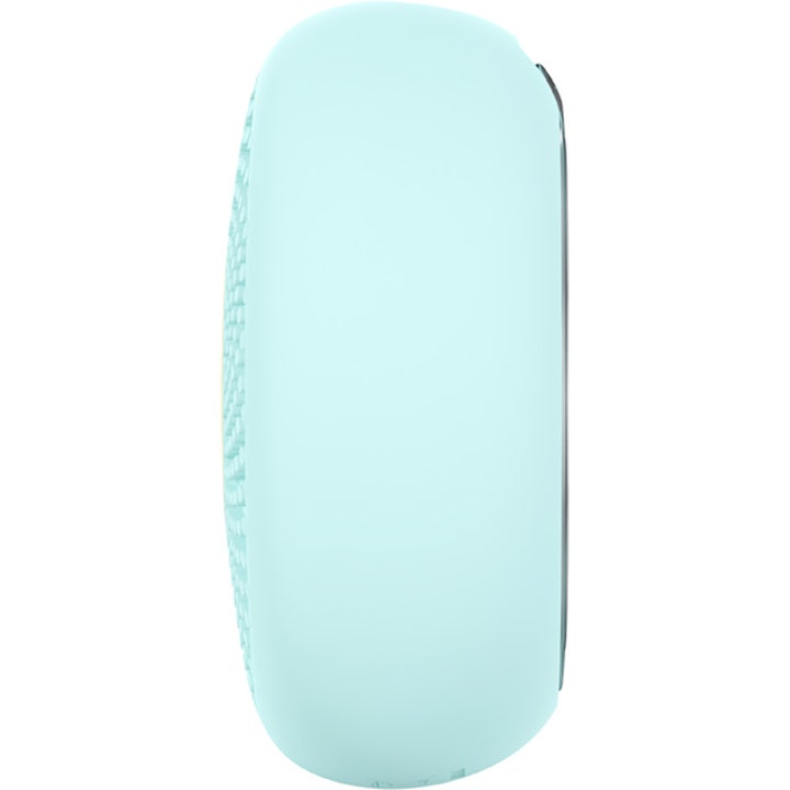 FOREO UFO 3 mini Arctic Blue 1 kpl ihonhoitolaite nähtynä sivusta vaaleansinisessä värissä.