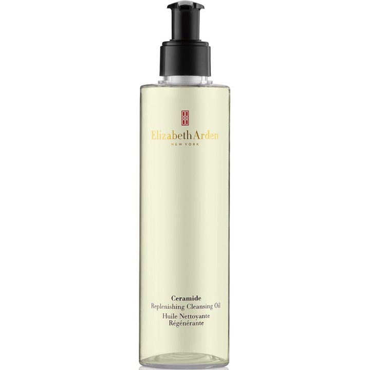 Elizabeth Arden Ceramide Replenishing Cleansing Oil 195 ml ravitseva puhdistusöljy keramideilla kirkkaassa pumppupullossa