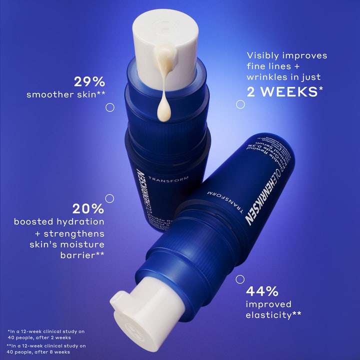 Ole Henriksen Transform Double Rewind 0.3% Retinol Serum 30 ml silottava seerumi ja kermainen koostumus.