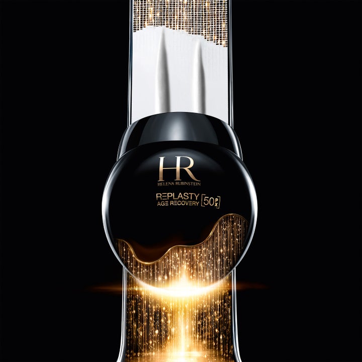 Helena Rubinstein Re-Plasty Age Recovery Night Cream 50 ml nattkräm i svart glasburk ja kultainen hohde