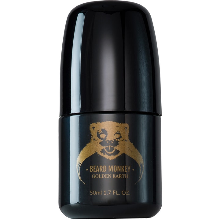 Beard Monkey Golden Earth 50 ml miesten tuoksu tyylikkäässä kiiltävässä mustassa pullossa kultaisella logolla