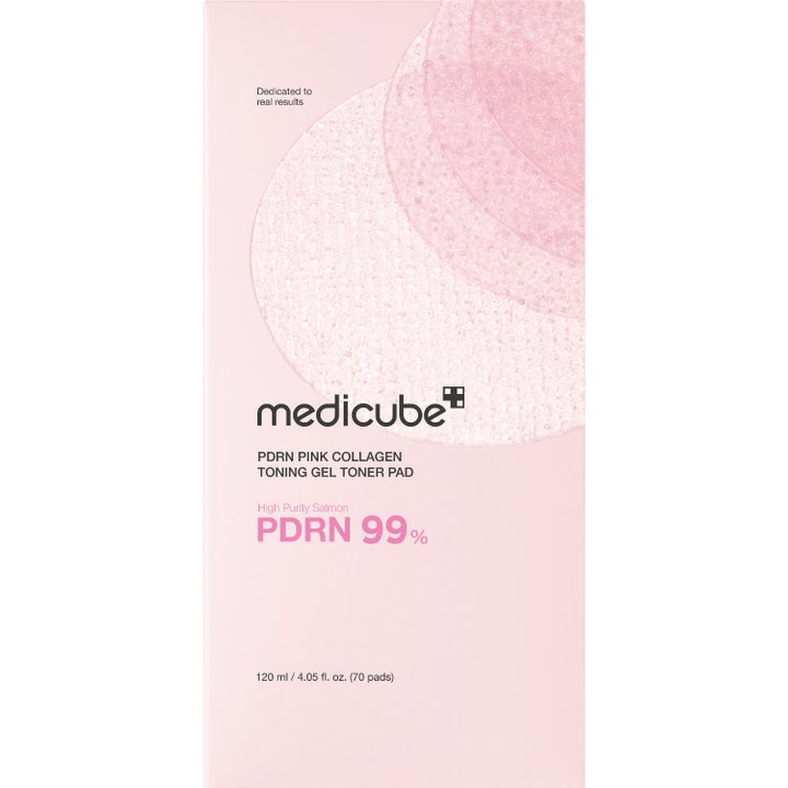 PDRN Pink Collagen Toning Gel Toner Pad