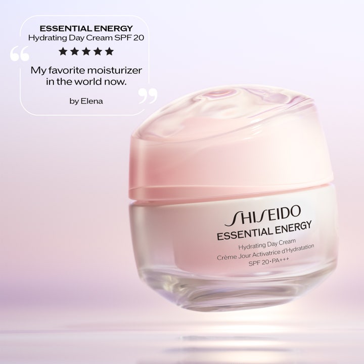 Shiseido Essential Energy Hydrating Day Cream 50 ml kosteuttava päivävoide sisältää tehokkaan hyaluronihappokompleksin.