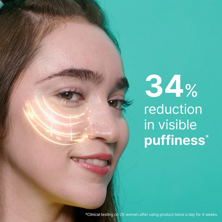 Dr.Jart+ Ceramidin Skin Barrier Moisturizing Eye Cream 15 ml vähentää turvotusta silmänympärysalueella.