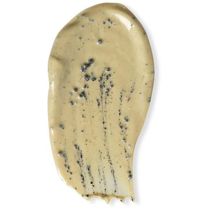 KORRES Santorini Grape Volcanic SkinReset Mask 70 ml uudistava ansiktsmaski ja rakeinen beigenvihreä koostumus