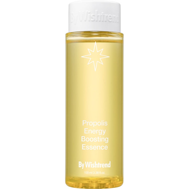 By Wishtrend Propolis Energy Boosting Essence 100 ml kirkastava hoitoneste keltaisessa pullossa valkoisella korkilla