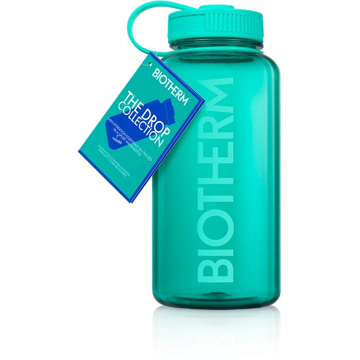 Biotherm Aqua Drop Set 1 kpl kosteuttava vartalonhoitosetti turkoosi kestopullo valkoisella logolla