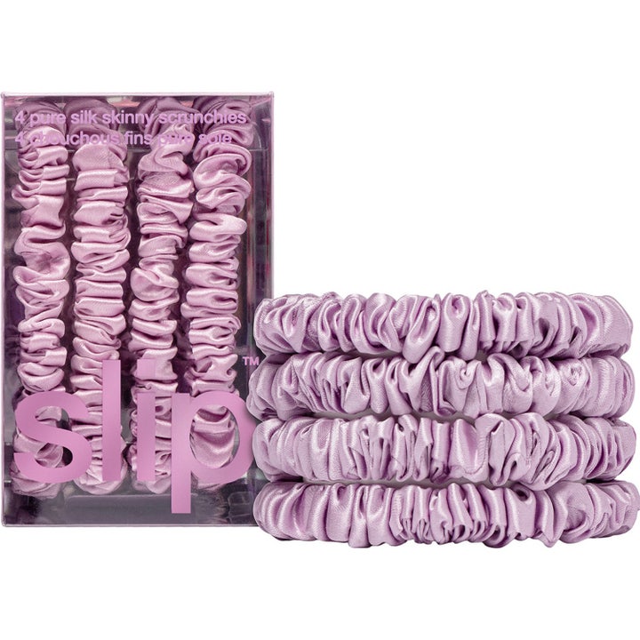 Pure Silk Skinny Scrunchies Wildflower