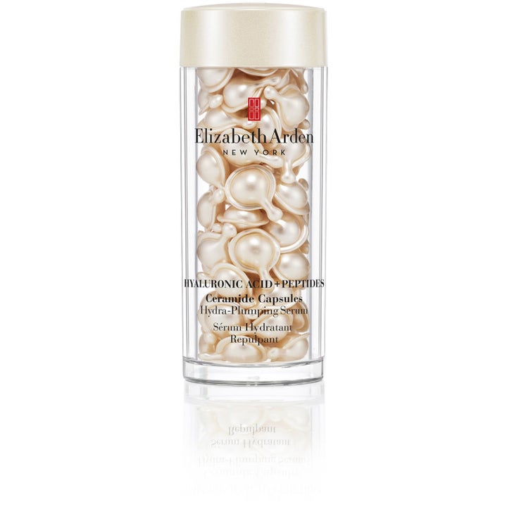 Elizabeth Arden Hyaluronic Acid + Peptides Ceramide Capsules 60 kpl kosteuttava seerumi helmiäishohtoisina kapseleina