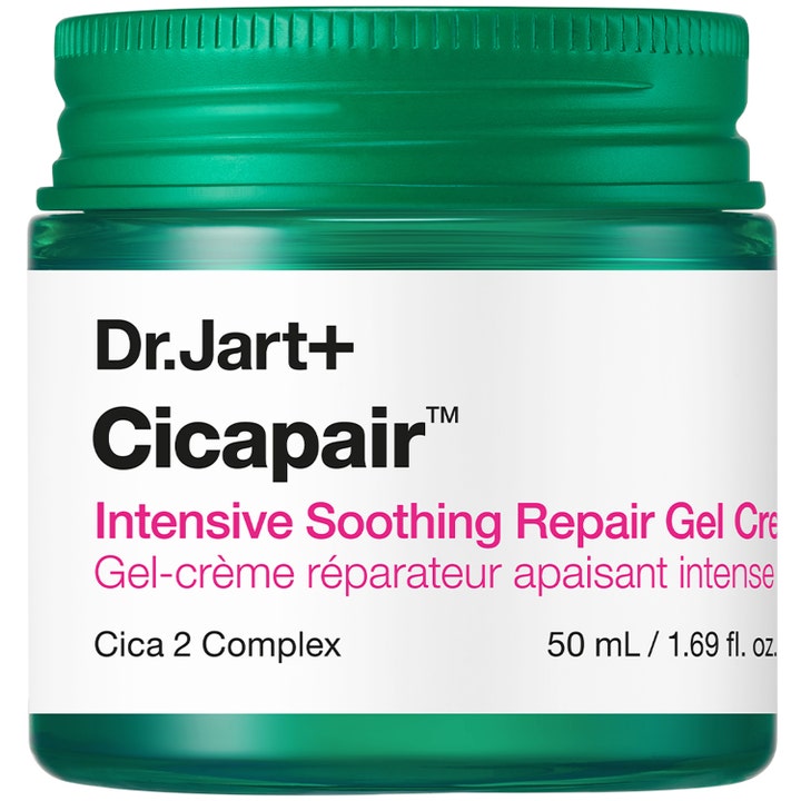 Dr. Jart+ Cicapair Intensive Soothing Repair Gel Cream 50 ml rauhoittava geelivoide vihreässä lasipurkissa korjaa ihoa