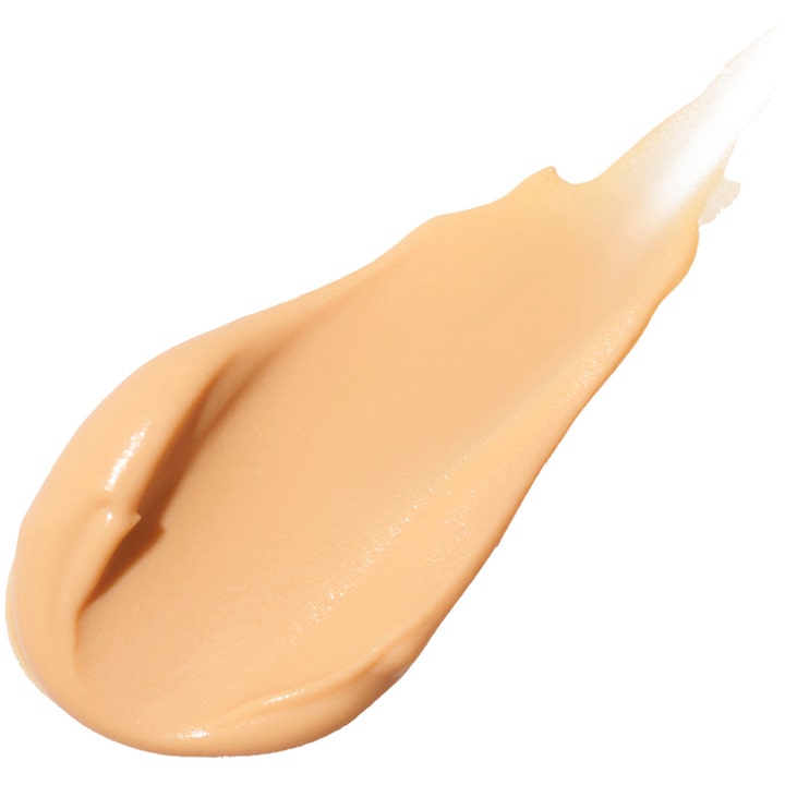 Ole Henriksen Truth Banana Bright Mineral Sunscreen SPF30 50 ml aurinkovoide vaalean persikkainen ja kermainen koostumus