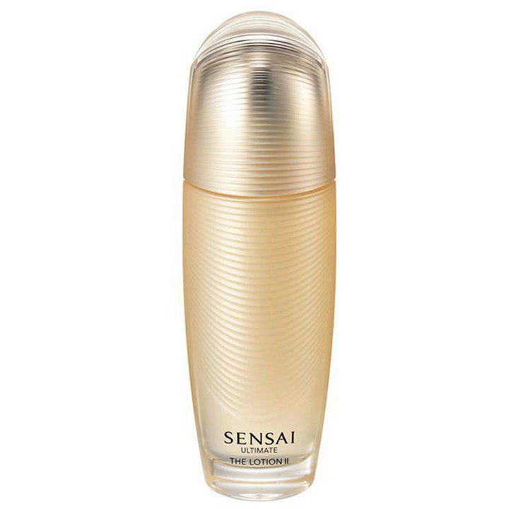 Sensai Ultimate The Lotion II 125 ml elvyttävä kasvovesi antaa hehkua iholle kultaisessa aaltopullossa.