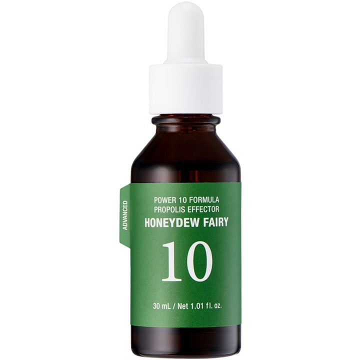 It's Skin Power 10 Formula Propolis Effector 30 ml heleyttävä seerumi ruskeassa lasipullossa vihreällä etiketillä