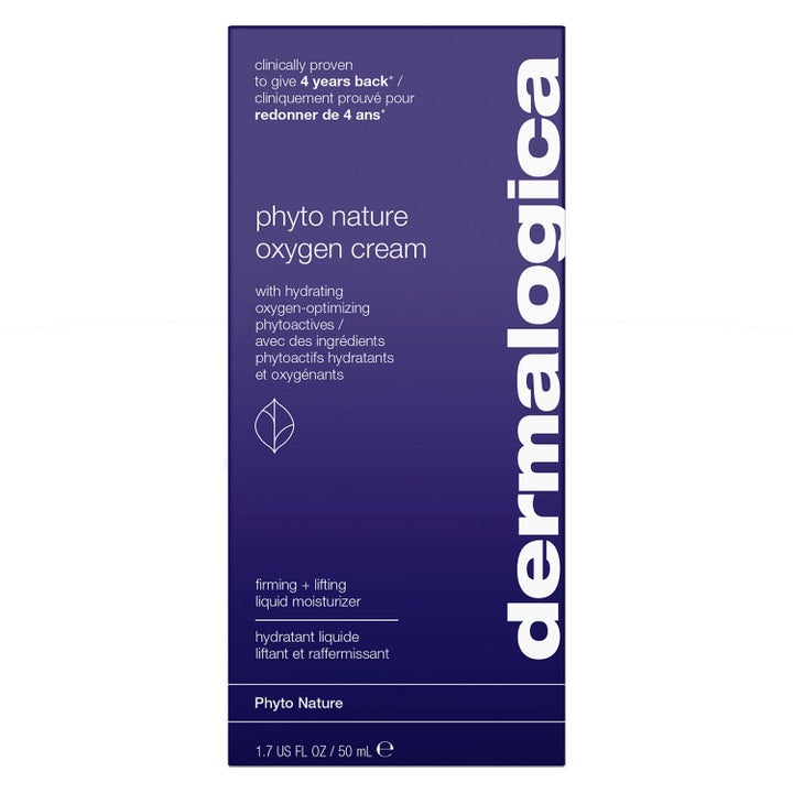 Dermalogica Phyto Nature Oxygen Cream 50 ml kiinteyttävä kasvovoide violetissa pakkauksessa.