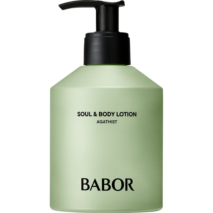 Babor Soul & Body Lotion Agathist kosteuttava vartalovoide vaaleanvihreässä mattapintaisessa pumppupullossa