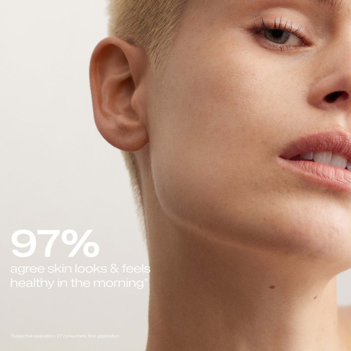 Lumene Nordic Sensitive Rich Night Balm 50 ml rauhoittava yövoide ja teksti 97% agree skin looks and feels healthy