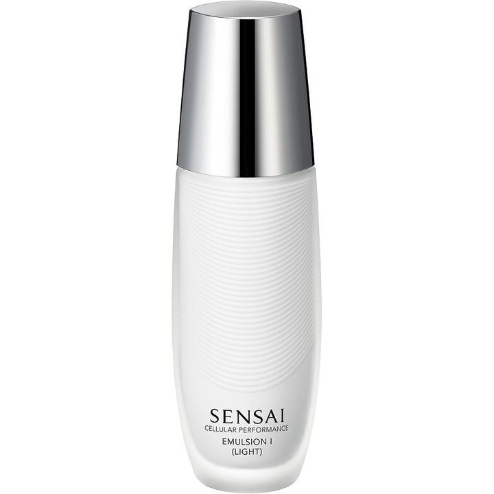 Sensai Cellular Performance Emulsion I Light 100 ml kosteuttava päivävoide aaltoilevassa valkoisessa pullossa.