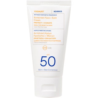 KORRES Yoghurt Face + Eyes Sunscreen SPF50