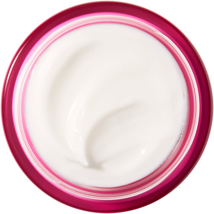 Nuxe Merveillance LIFT Firming Velvet Cream 50 ml silottava päivävoide ja täyteläinen valkoinen koostumus pinkissä purkissa