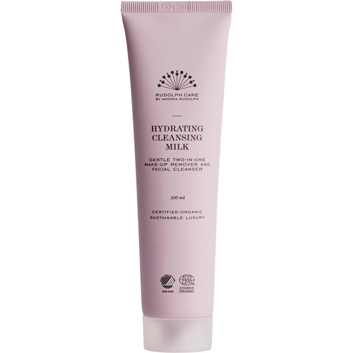 Rudolph Care Hydrating Cleansing Milk 100 ml kosteuttava puhdistusmaito vaaleanpunaisessa tuubissa valkoisella korkilla